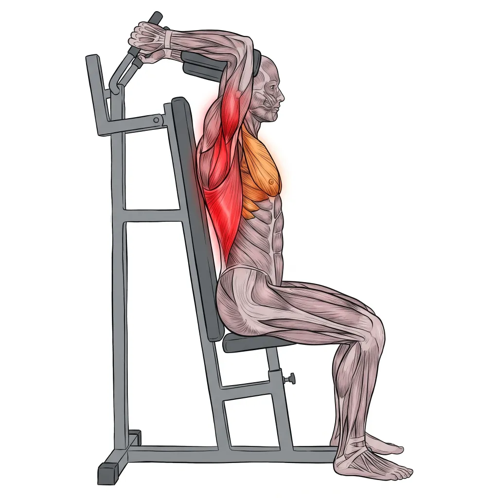 Anatomical illustration of the Machine Pullover